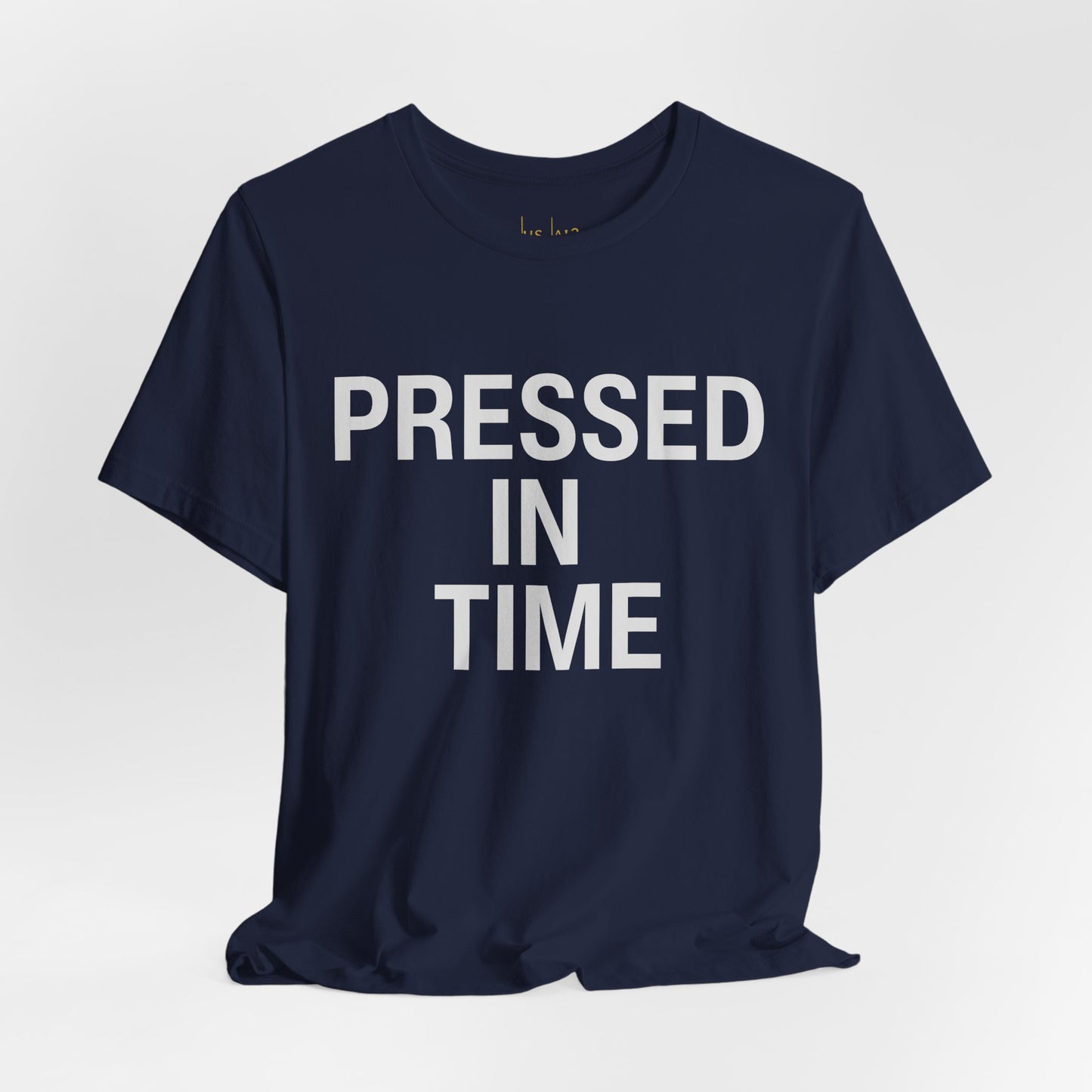 Pressed In Time. – Crew Cut (Unisex Jersey Tee)