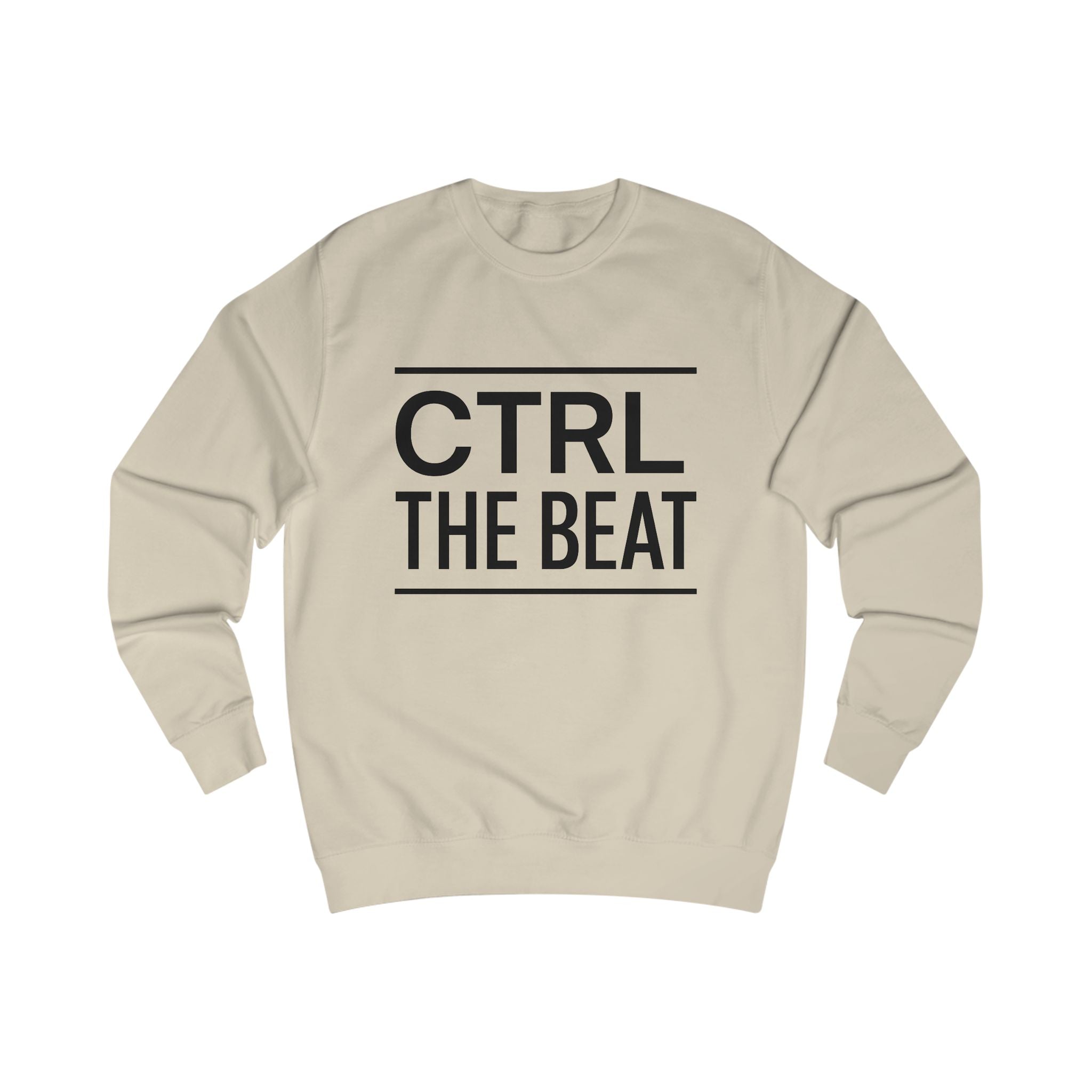 CTRL THE BEAT – Layered Vibes (Unisex Sweatshirt)