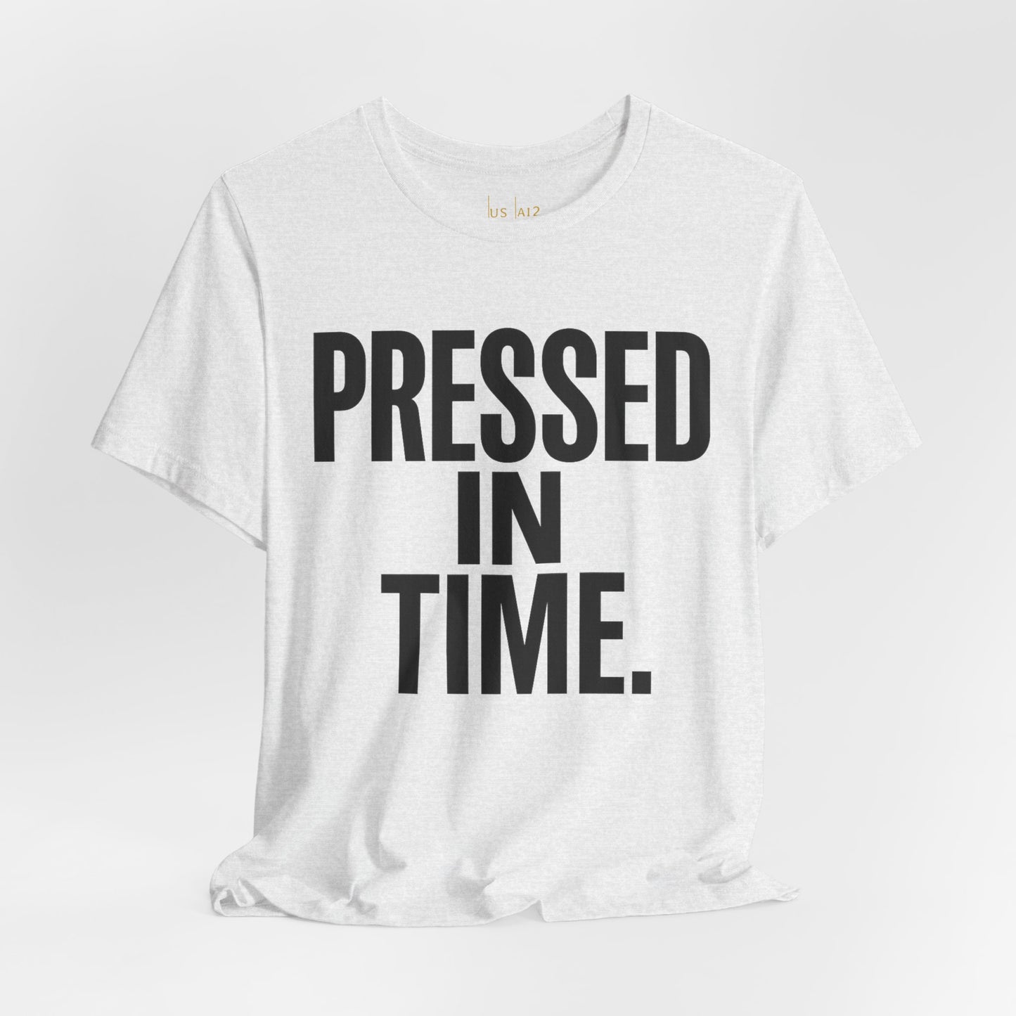 Pressed In Time. – Crew Cut (Unisex Jersey Tee)
