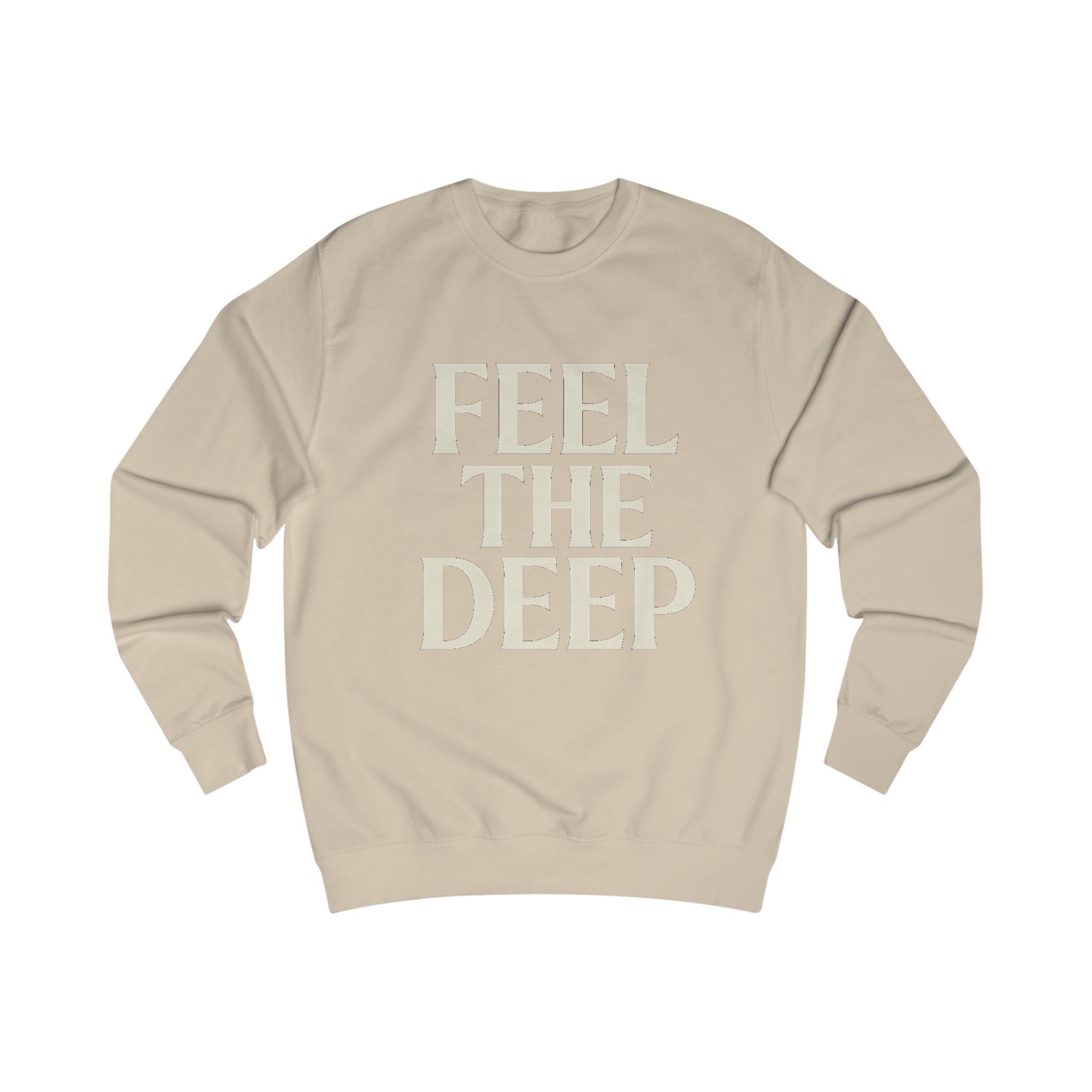 Feel The Deep– Layered Vibes (Unisex Sweatshirt)