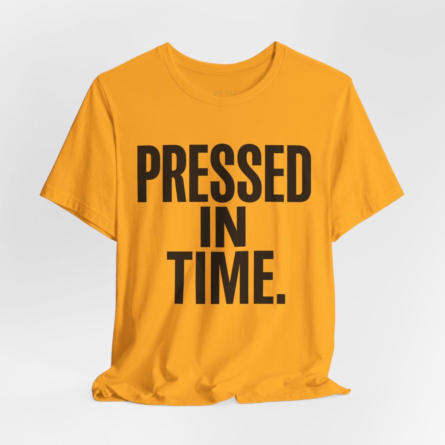 Pressed In Time. – Crew Cut (Unisex Jersey Tee)