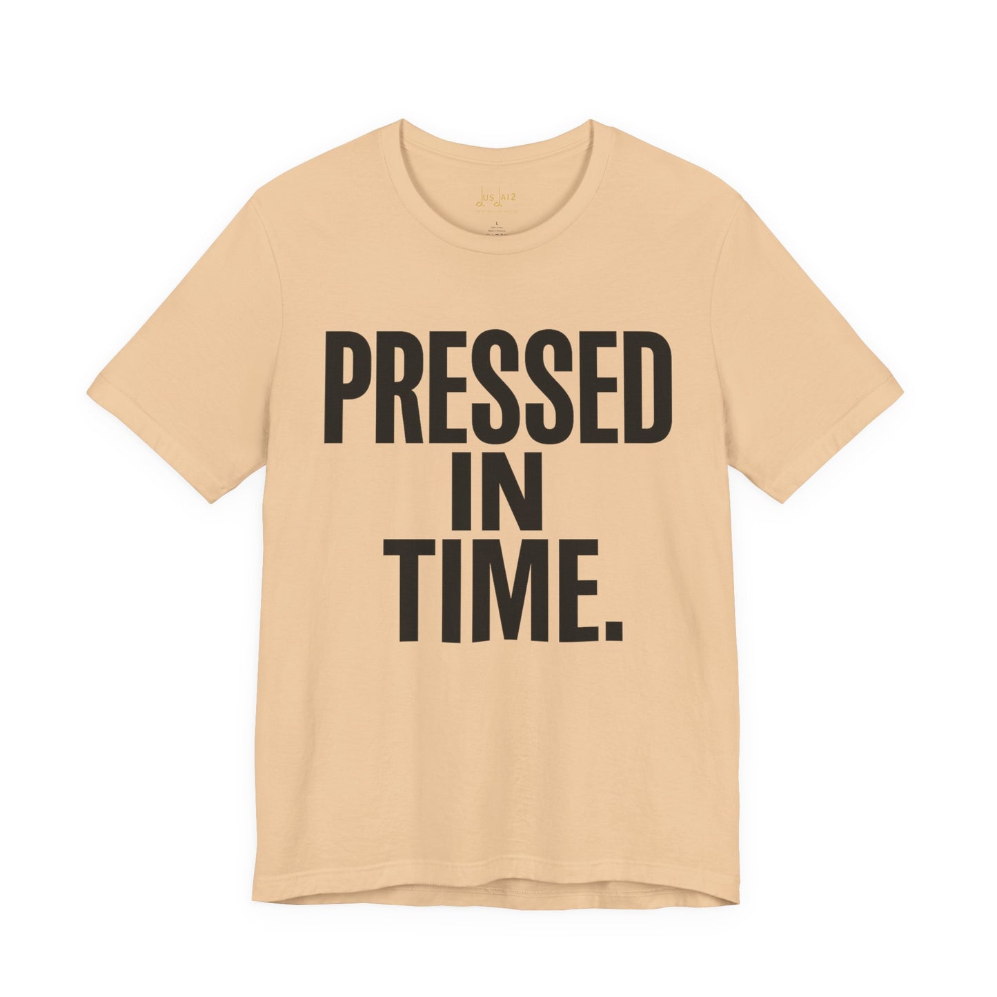 Pressed In Time. – Crew Cut (Unisex Jersey Tee)
