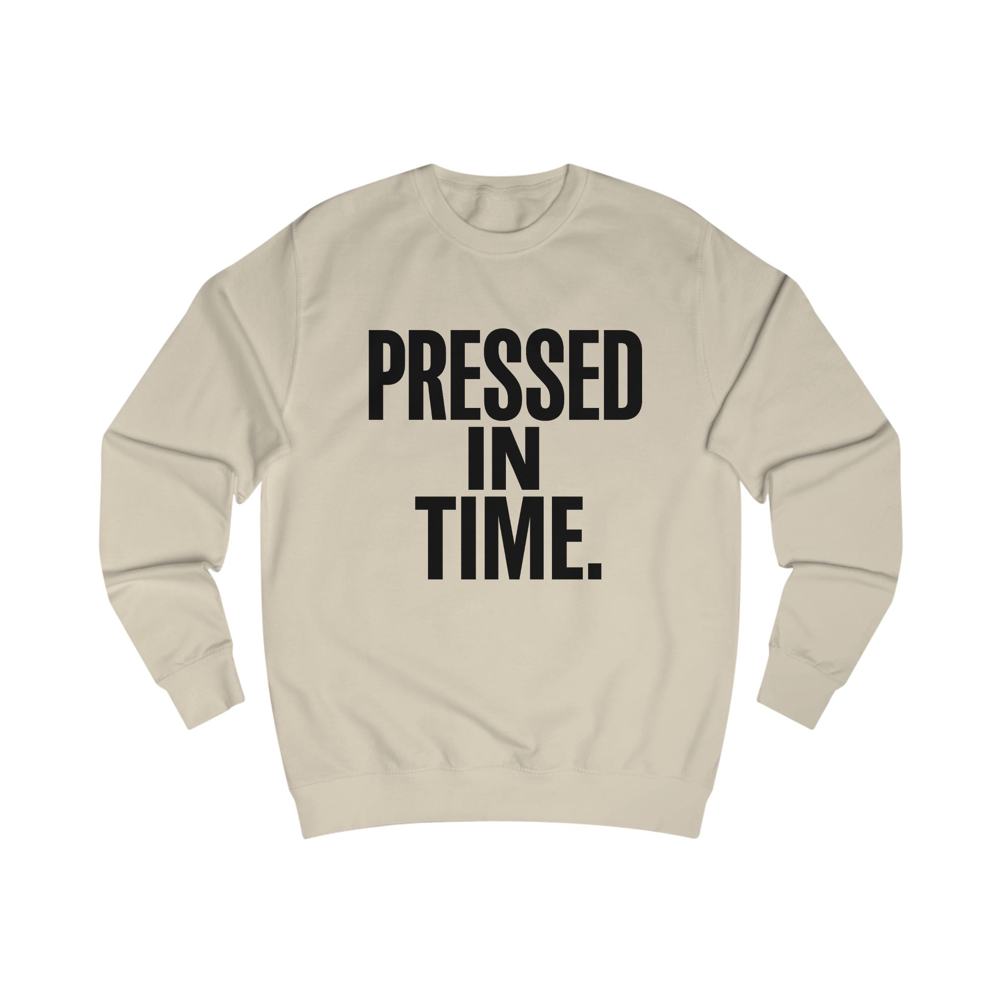Pressed In Time. – Layered Vibes (Unisex Sweatshirt)