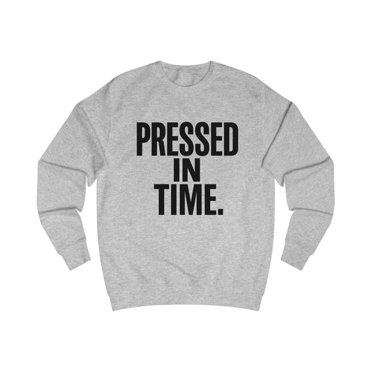 Pressed In Time. – Layered Vibes (Unisex Sweatshirt)