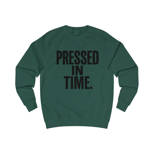 Pressed In Time. – Layered Vibes (Unisex Sweatshirt)