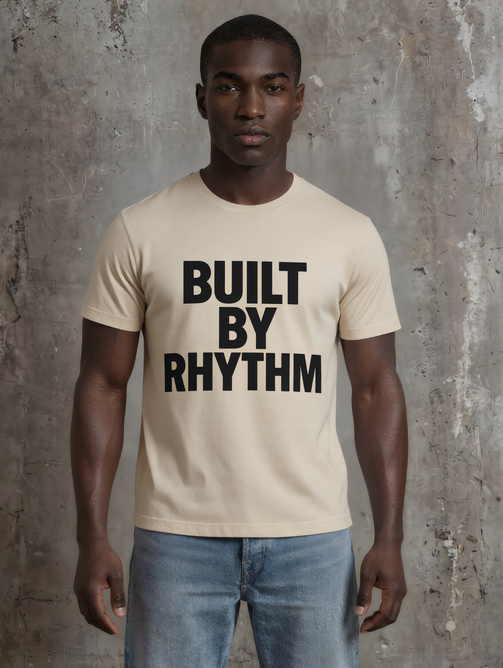 Built by Rhythm – Crew Cut (Unisex Jersey Tee)