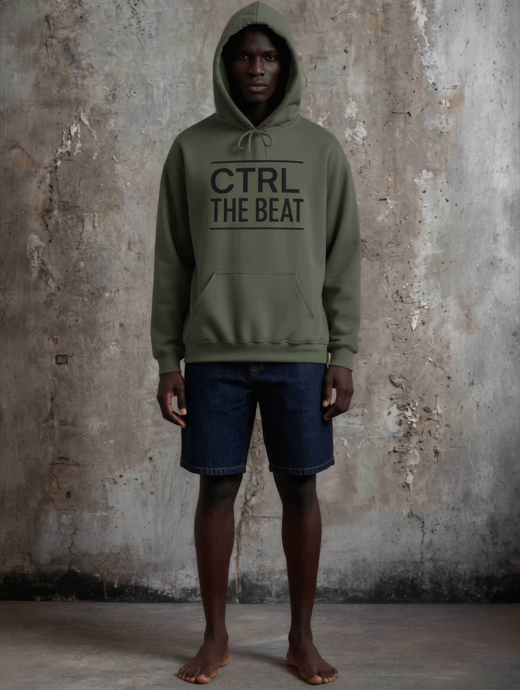 CTRL THE BEAT – Deep Hood (Unisex Hoodie)