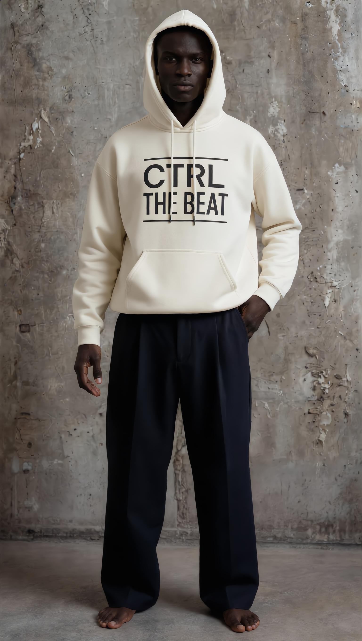 CTRL THE BEAT – Deep Hood (Unisex Hoodie)