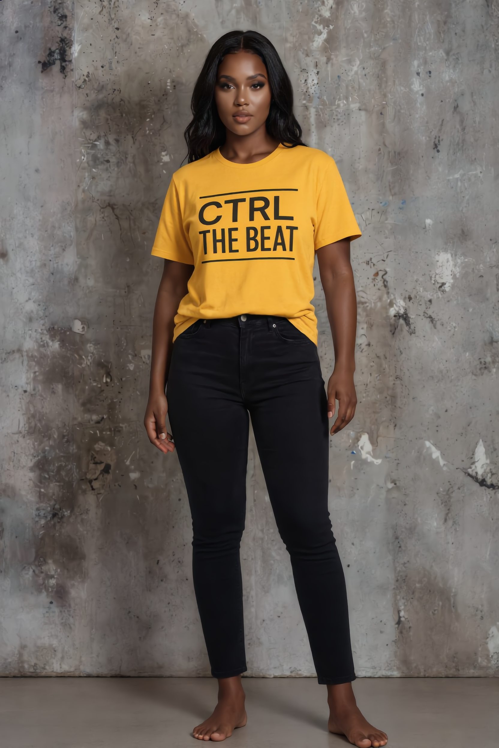CTRL THE BEAT – Layered Vibes (Unisex Sweatshirt)
