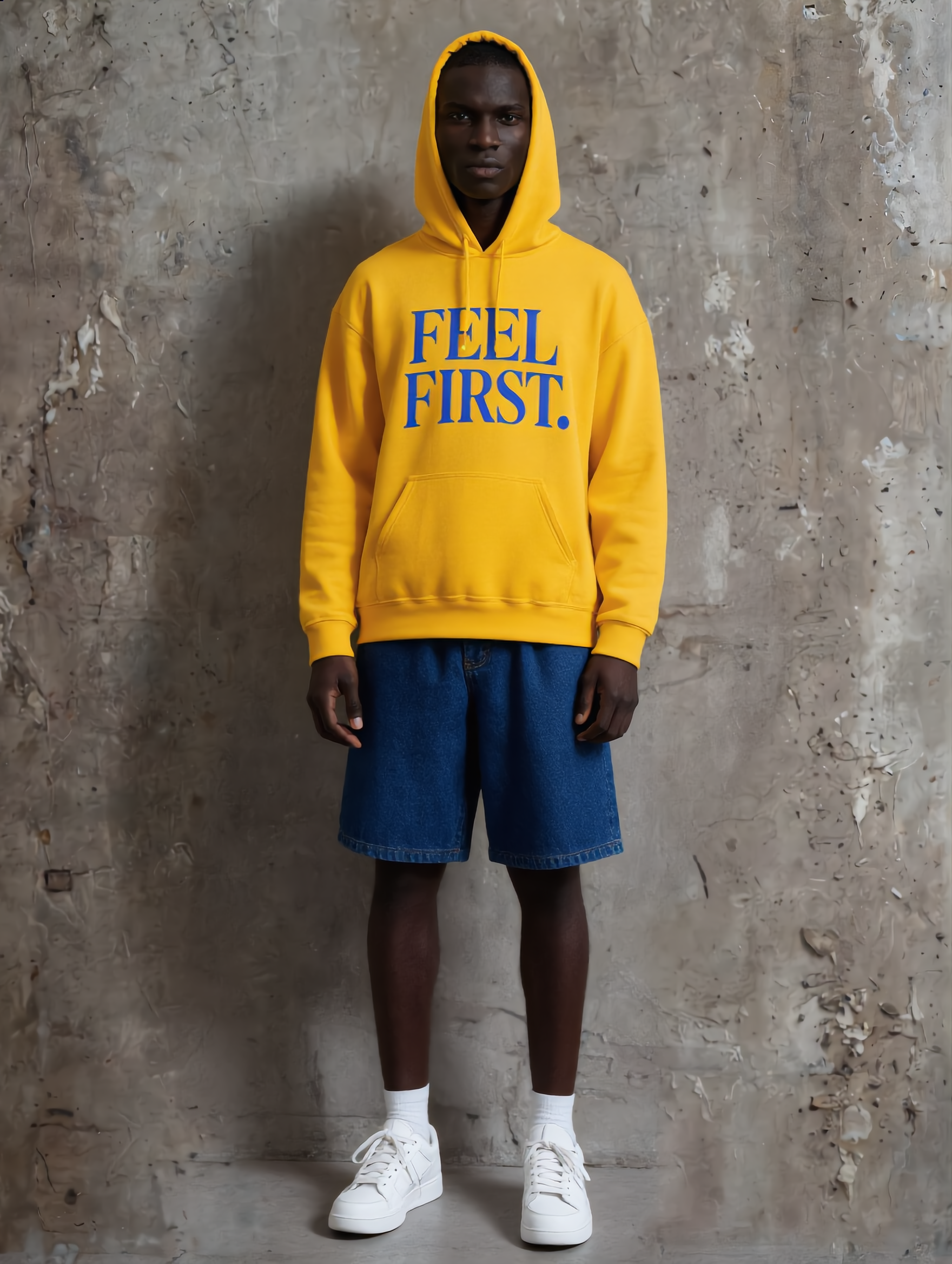 Feel First. – Deep Hood (Unisex Hoodie)