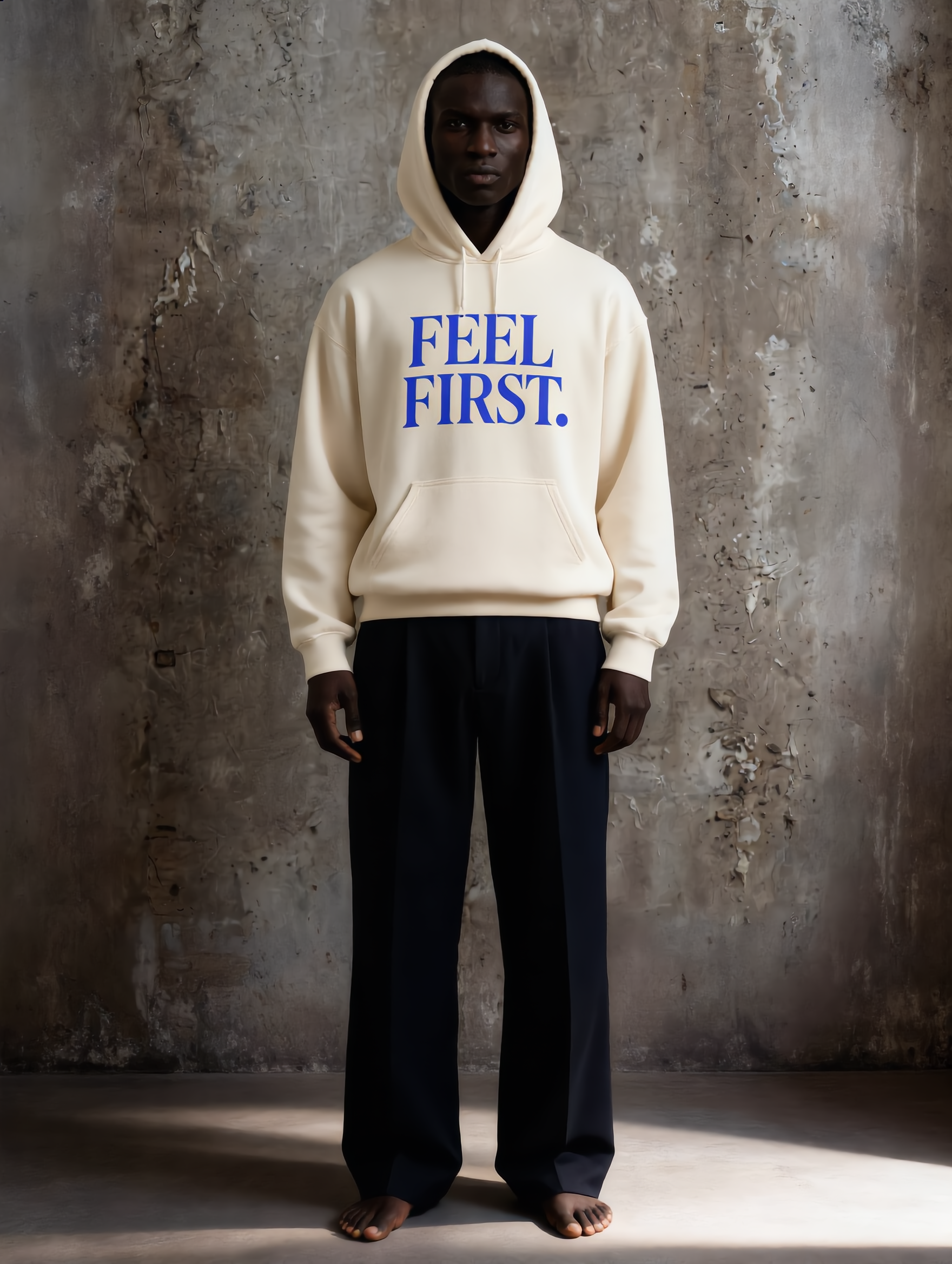 Feel First. – Deep Hood (Unisex Hoodie)