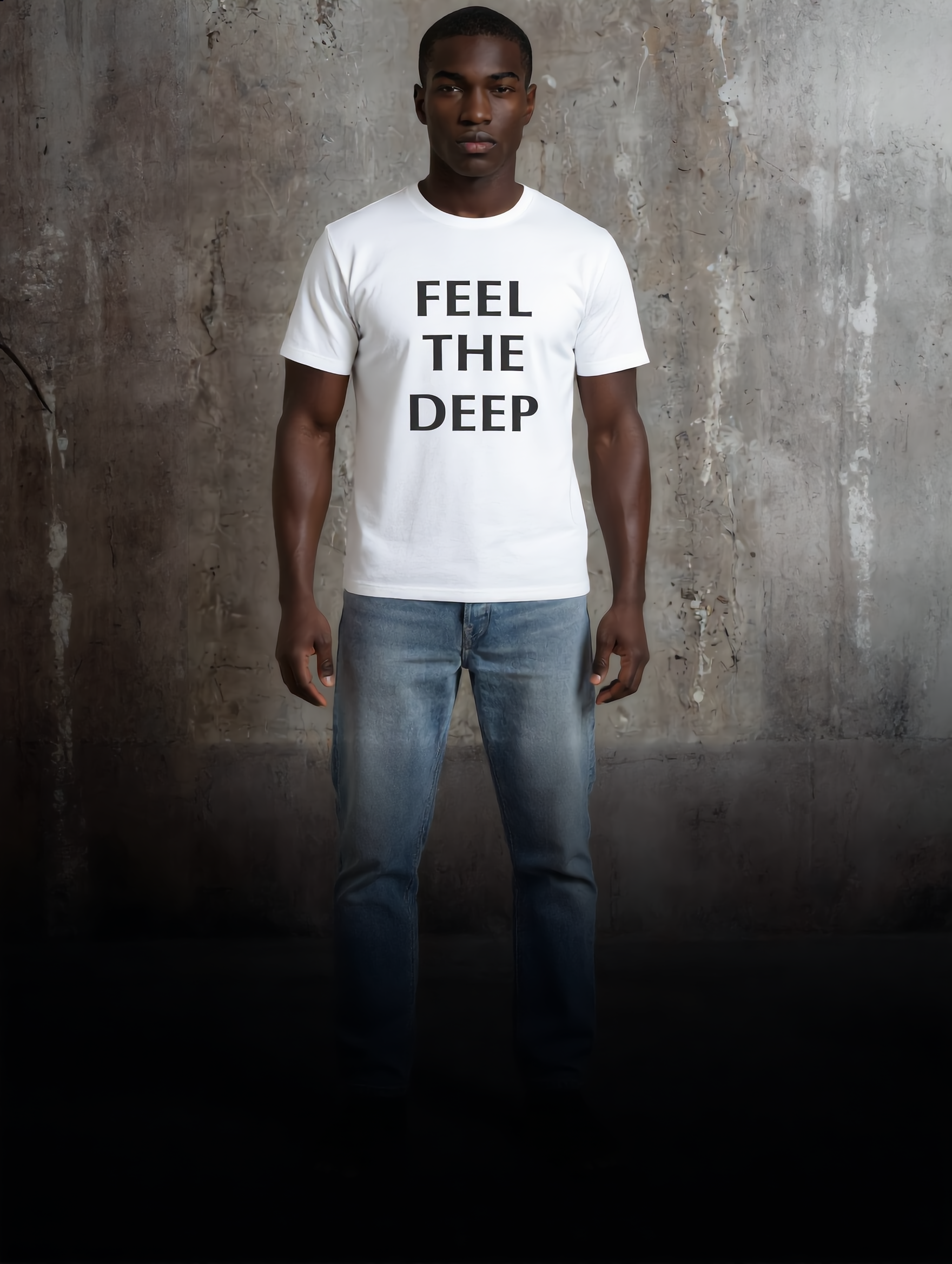 Feel The Deep – Crew Cut (Unisex Jersey Tee)