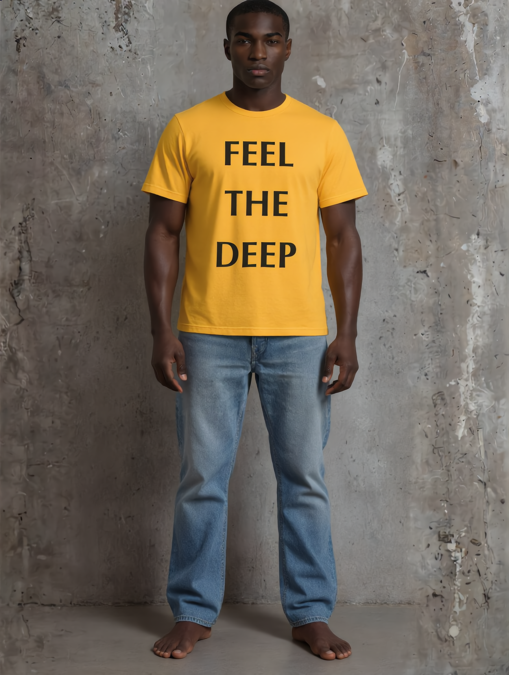 Feel The Deep – Crew Cut (Unisex Jersey Tee)