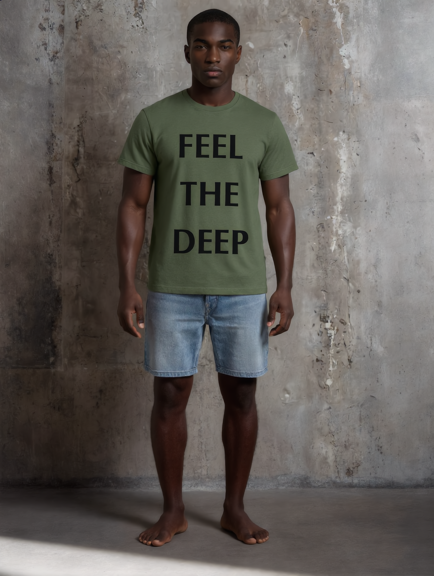 Feel The Deep – Crew Cut (Unisex Jersey Tee)