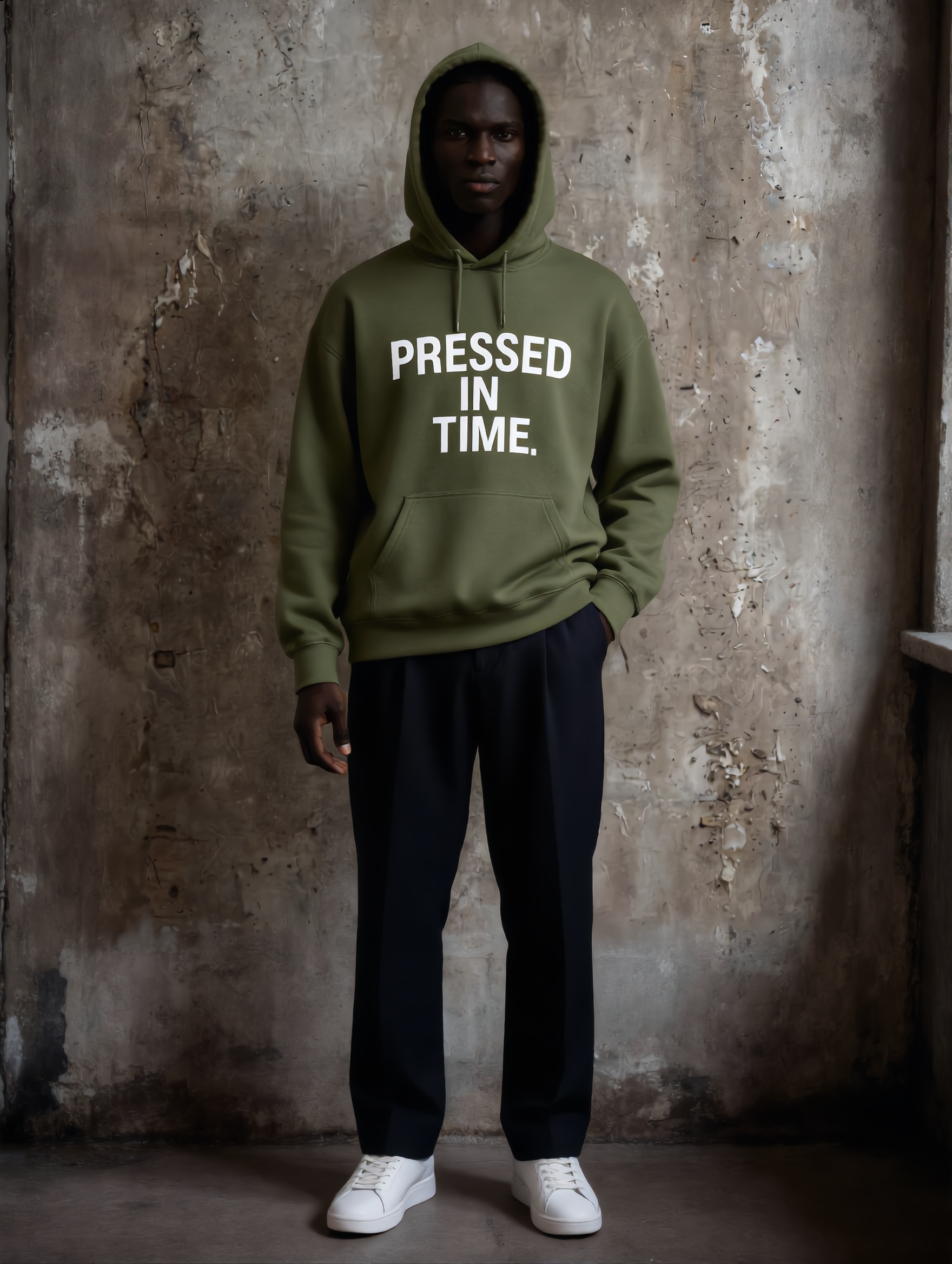 Pressed In Time. – Deep Hood (Unisex Hoodie)