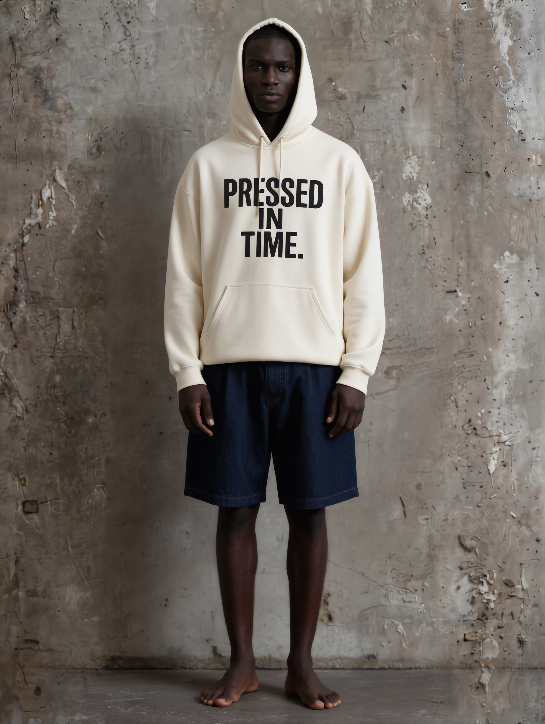 Pressed In Time. – Deep Hood (Unisex Hoodie)