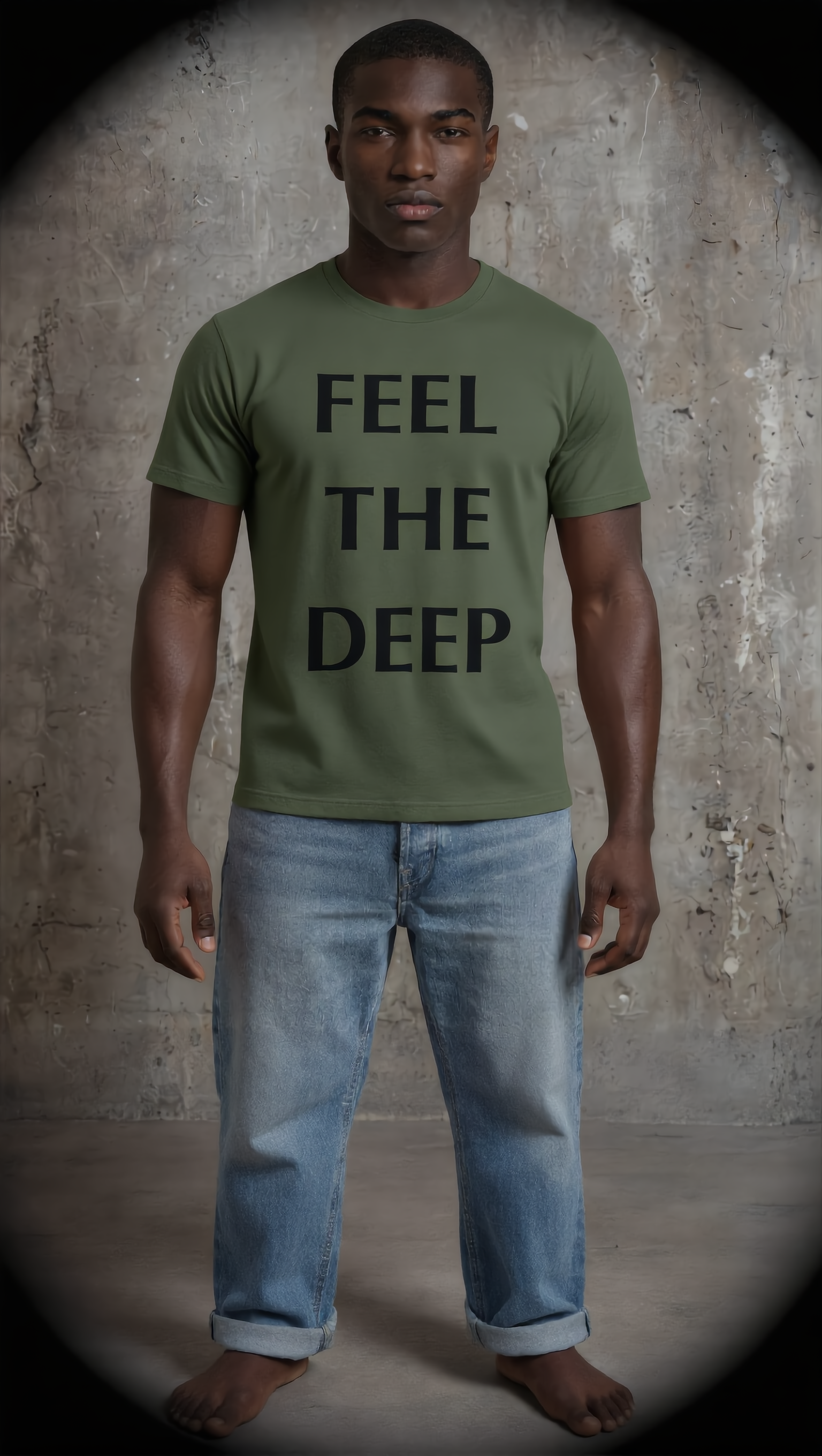 Feel The Deep – Crew Cut (Unisex Jersey Tee)